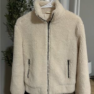 Universal Thread teddy bear fuzzy jacket